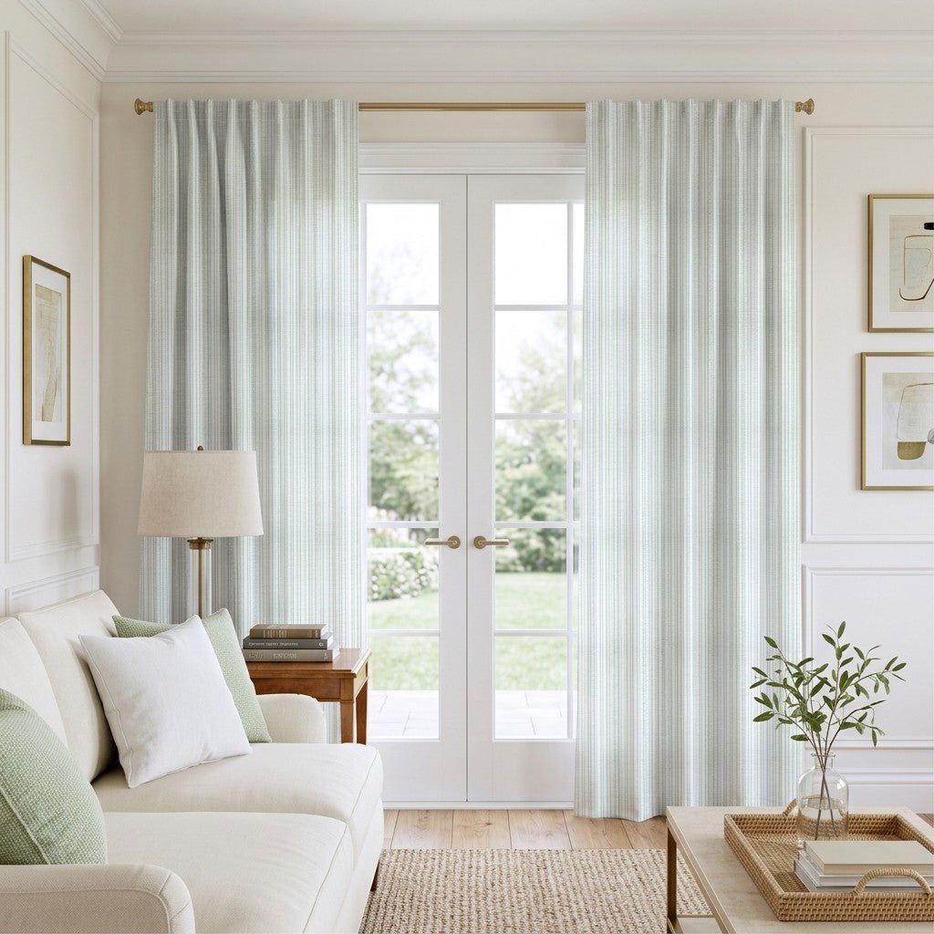 Dawn Stripes - Curtain Panel - The Drapery