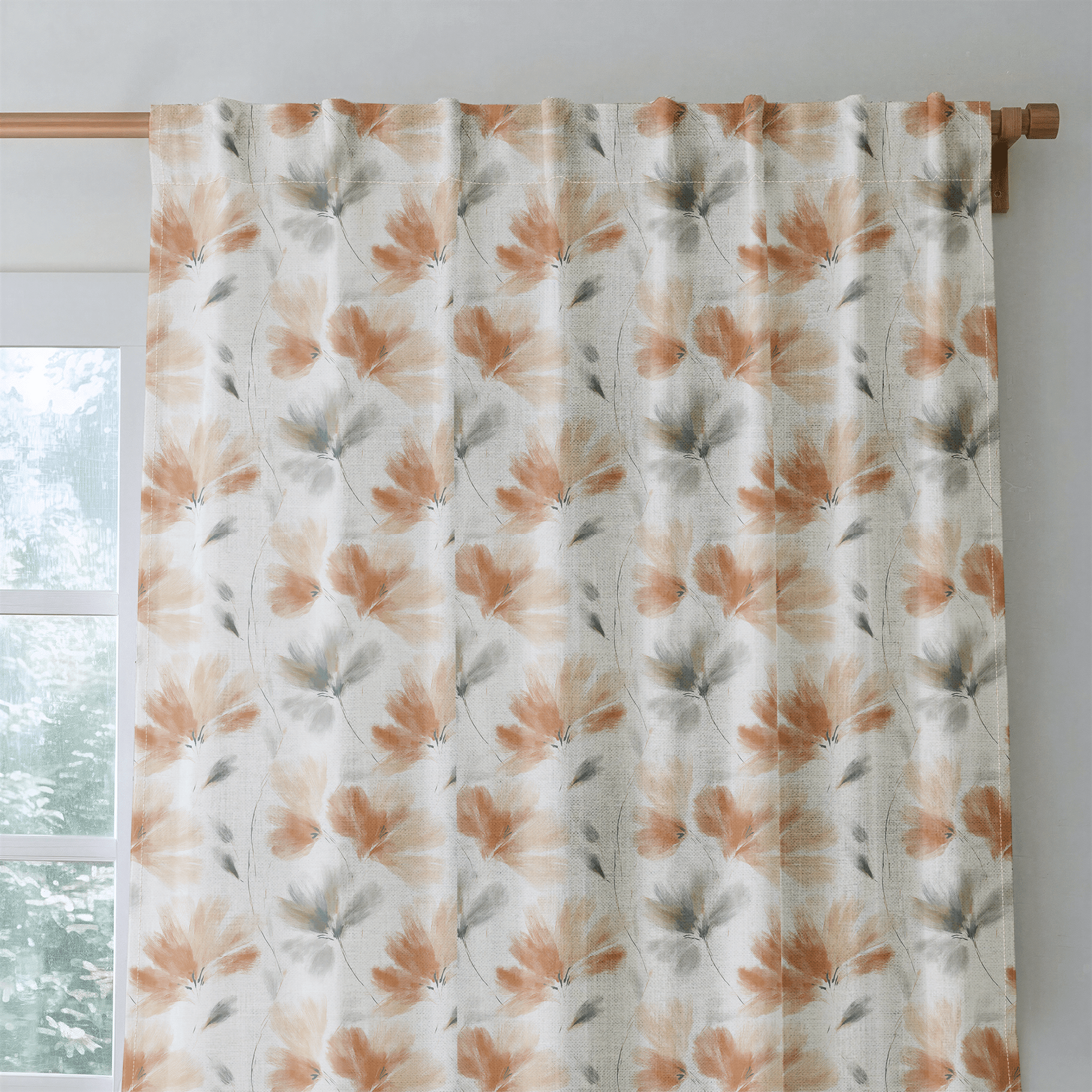 Daxley Petals - Curtain Panel - The Drapery