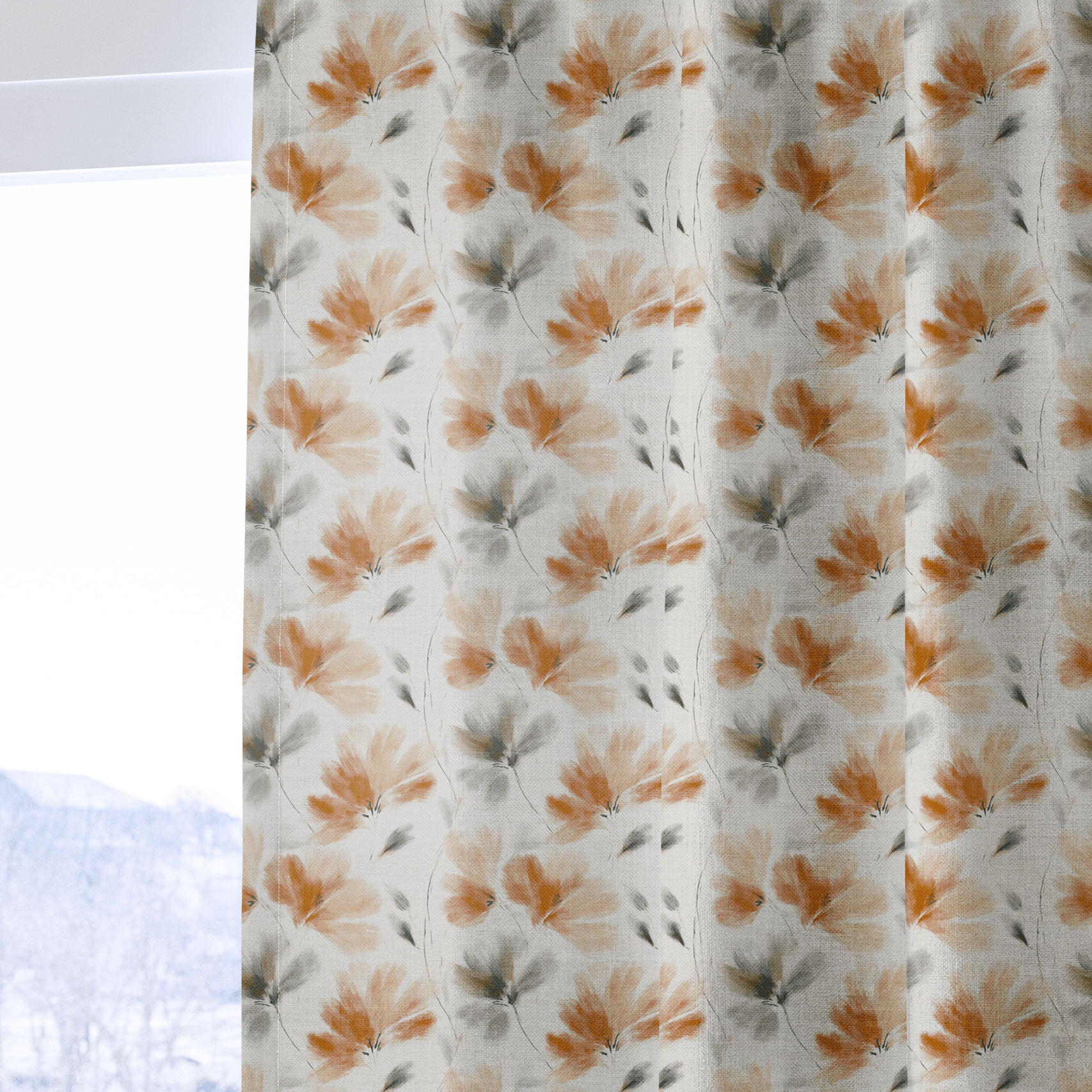Daxley Petals - Curtain Panel - The Drapery
