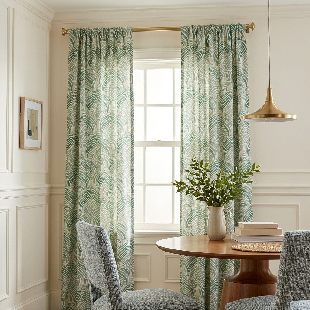 Sweet Bubbles - Curtain Panel - Breakfast Nook