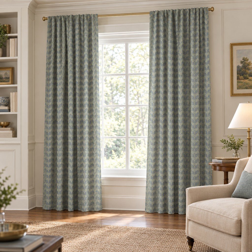 Deco Arcade - Curtain Panel - The Drapery