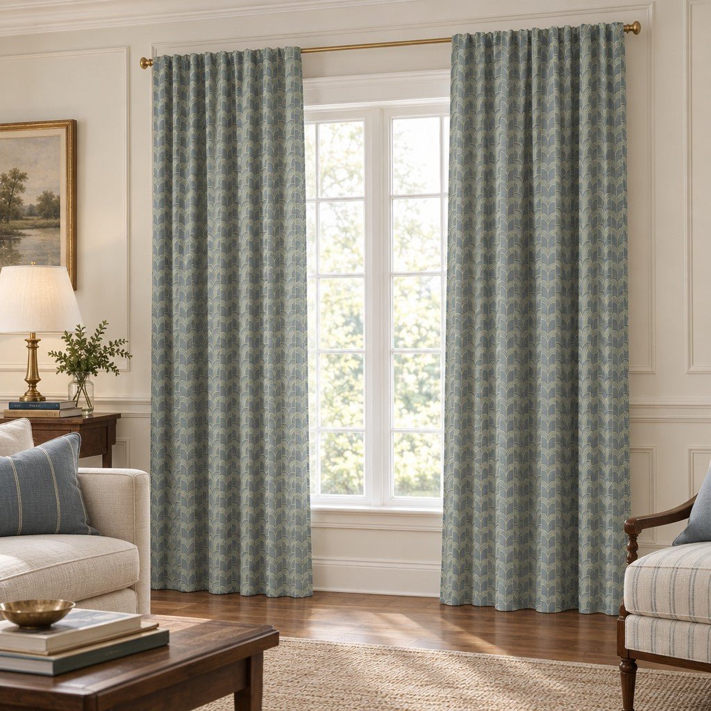 Deco Arcade - Curtain Panel - The Drapery
