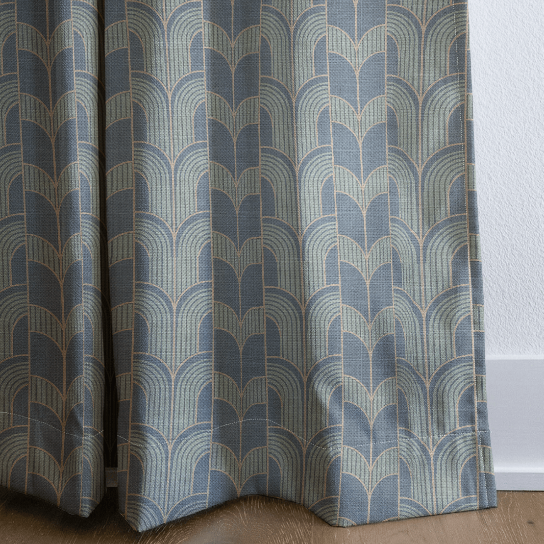 Deco Arcade - Curtain Panel - The Drapery