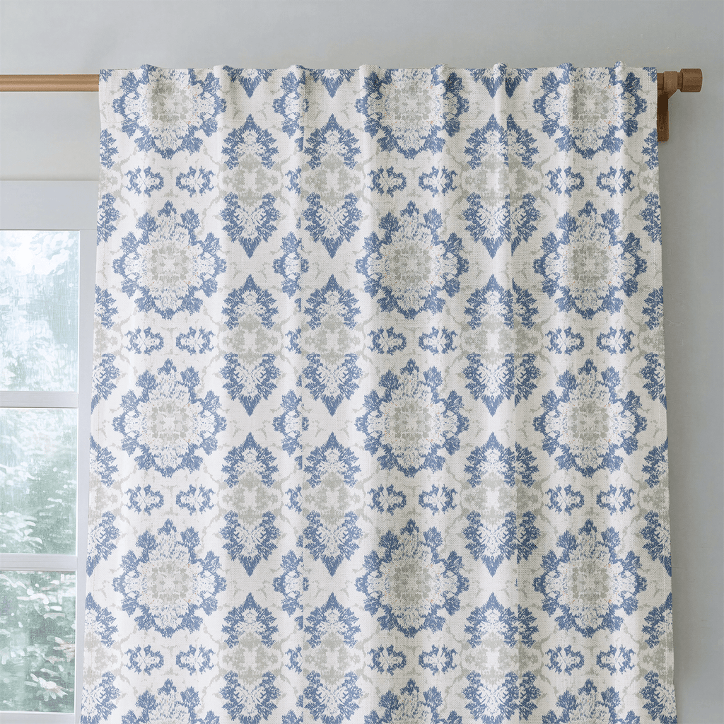 Deily Damask - Curtain Panel - The Drapery