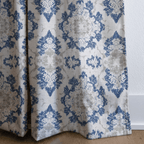 Deily Damask - Curtain Panel - The Drapery