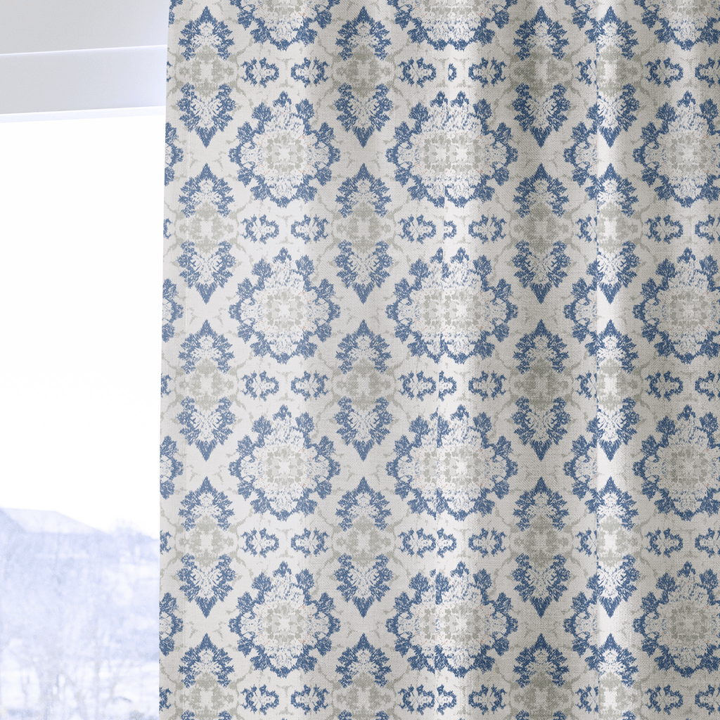 Deily Damask - Curtain Panel - The Drapery