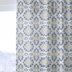 Deily Damask - Curtain Panel - The Drapery
