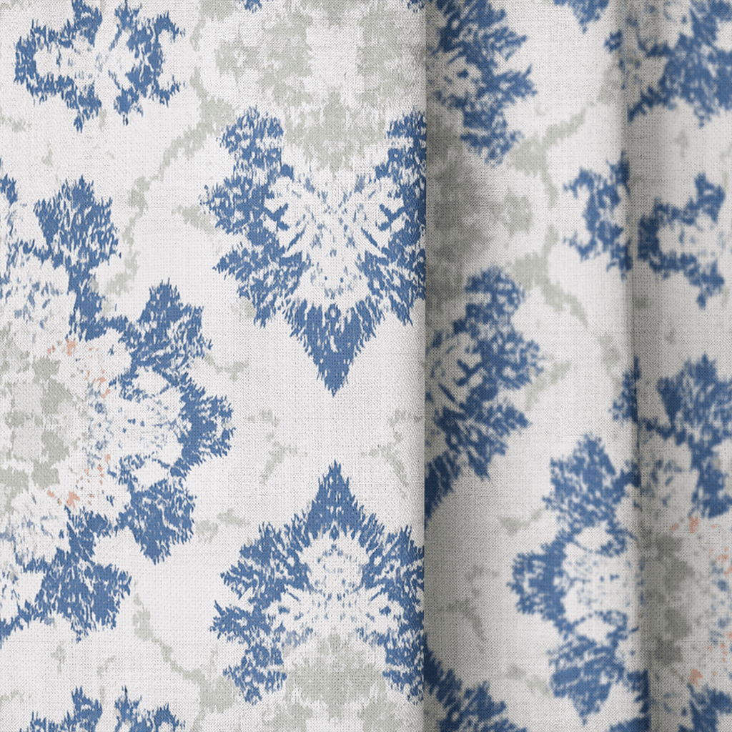 Deily Damask - Curtain Panel - The Drapery