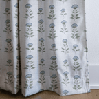 Delphine Sprig - Curtain Panel - The Drapery