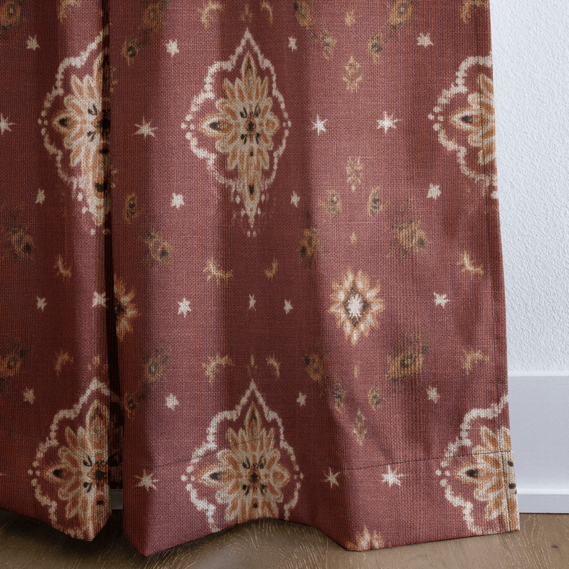 Desert Bloom - Curtain Panel - The Drapery