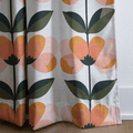 Disco Daisy - Curtain Panel - The Drapery