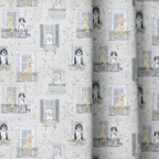 Doggy in the Window - Curtain Panel - The Drapery