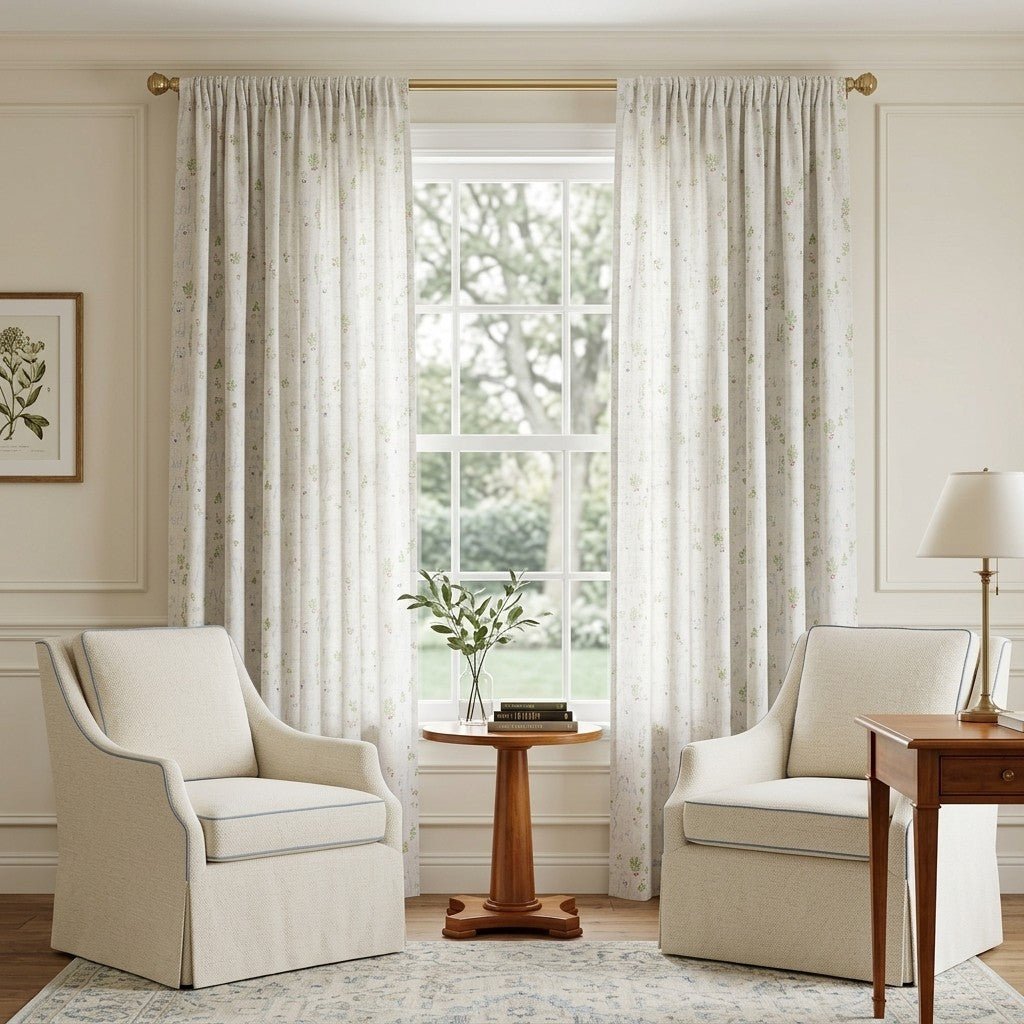 Domesticated Wild - Curtain Panel - The Drapery