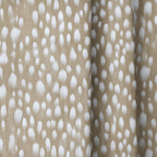Dotted Fawn - Curtain Panel - The Drapery