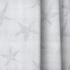 Dotted Starfish - Curtain Panel - The Drapery