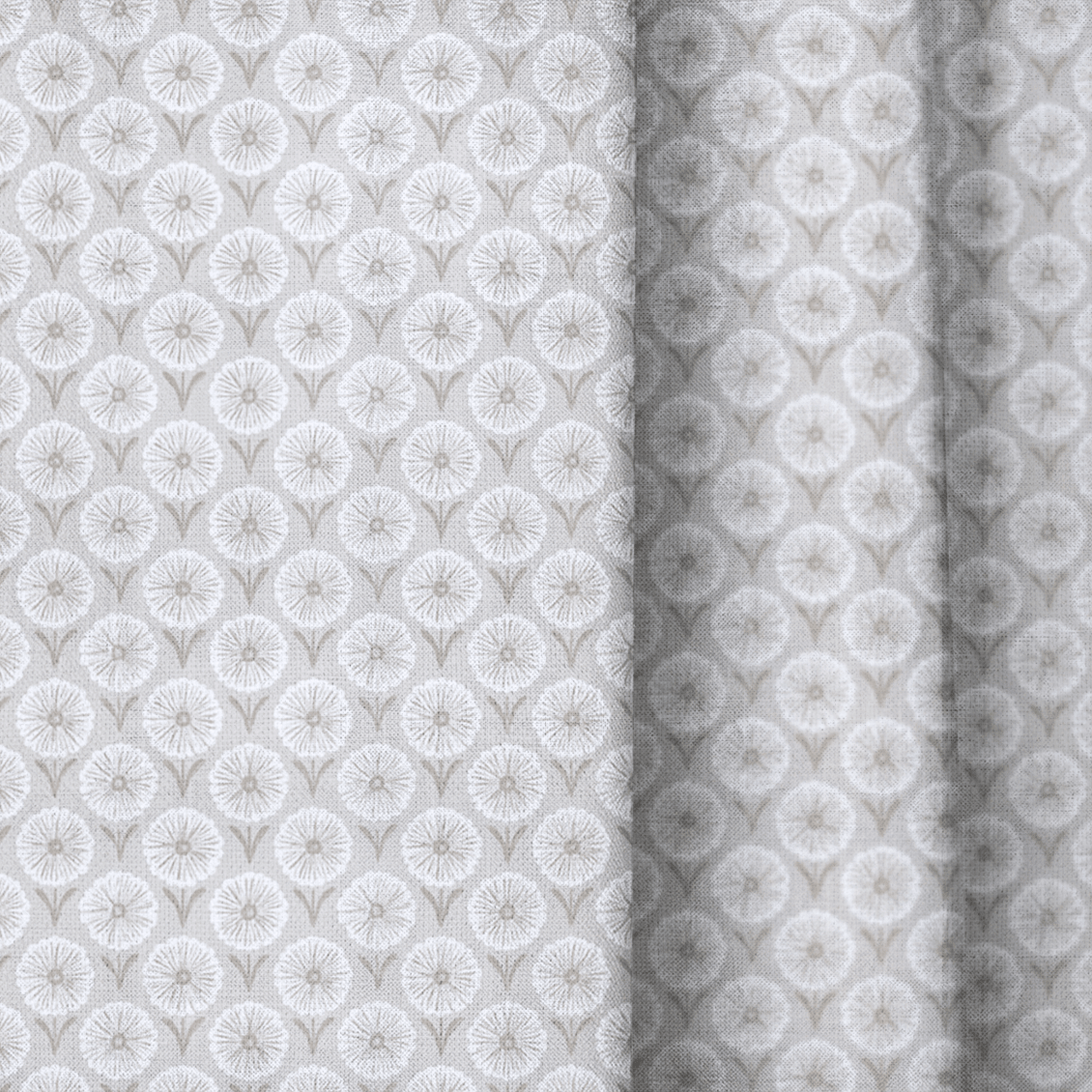 Dove Blossom - Curtain Panel - The Drapery
