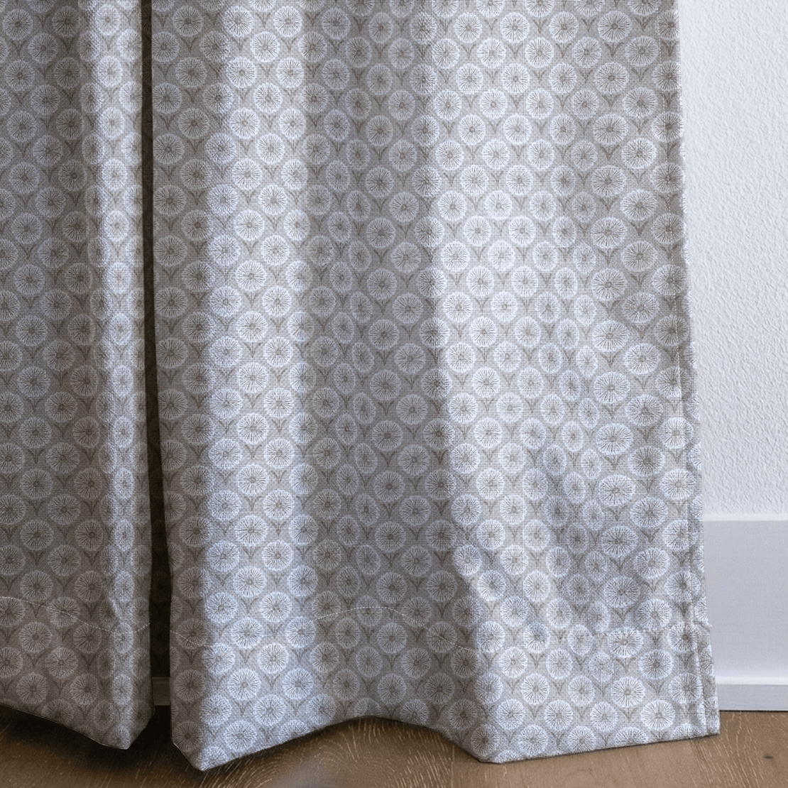 Dove Blossom - Curtain Panel - The Drapery