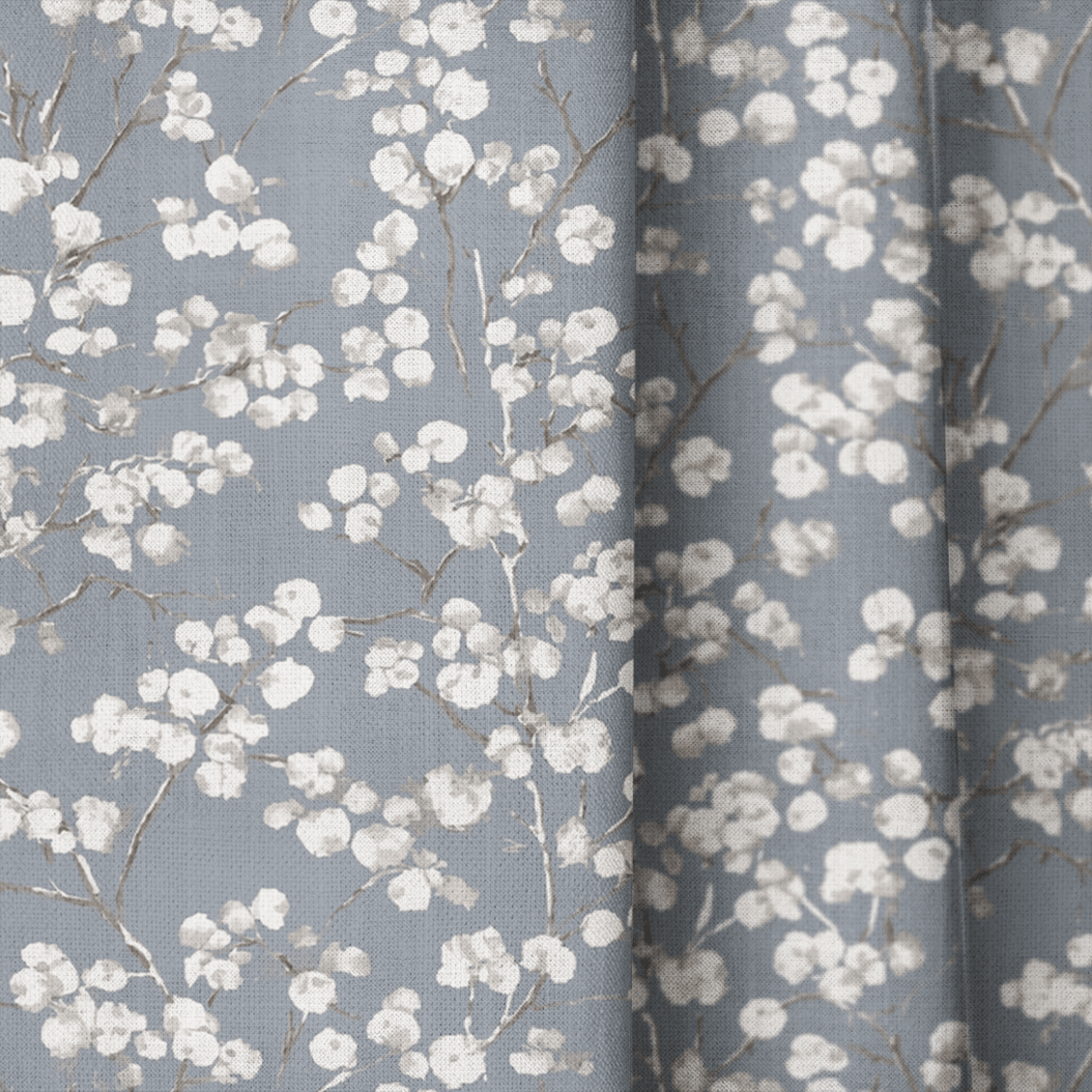 Dove Branch - Curtain Panel - The Drapery