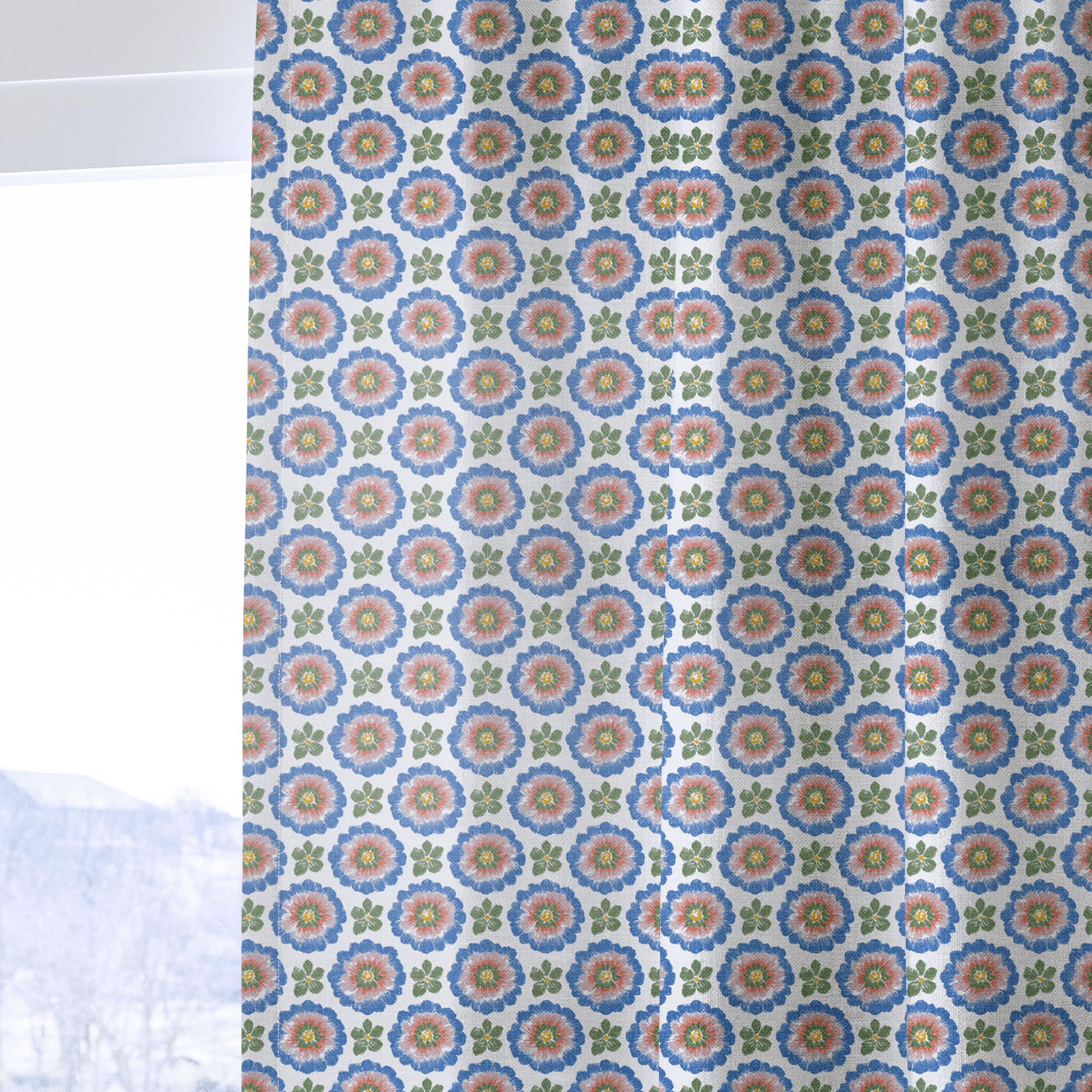 Dovrin Medallion - Curtain Panel - The Drapery