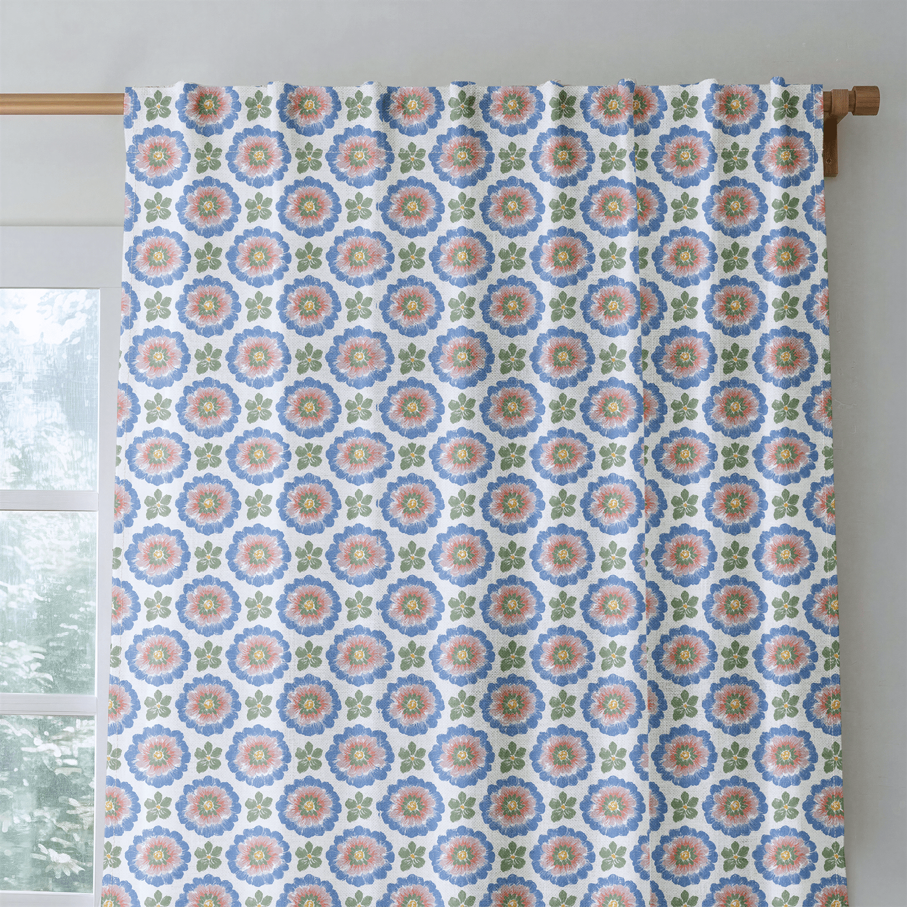 Dovrin Medallion - Curtain Panel - The Drapery