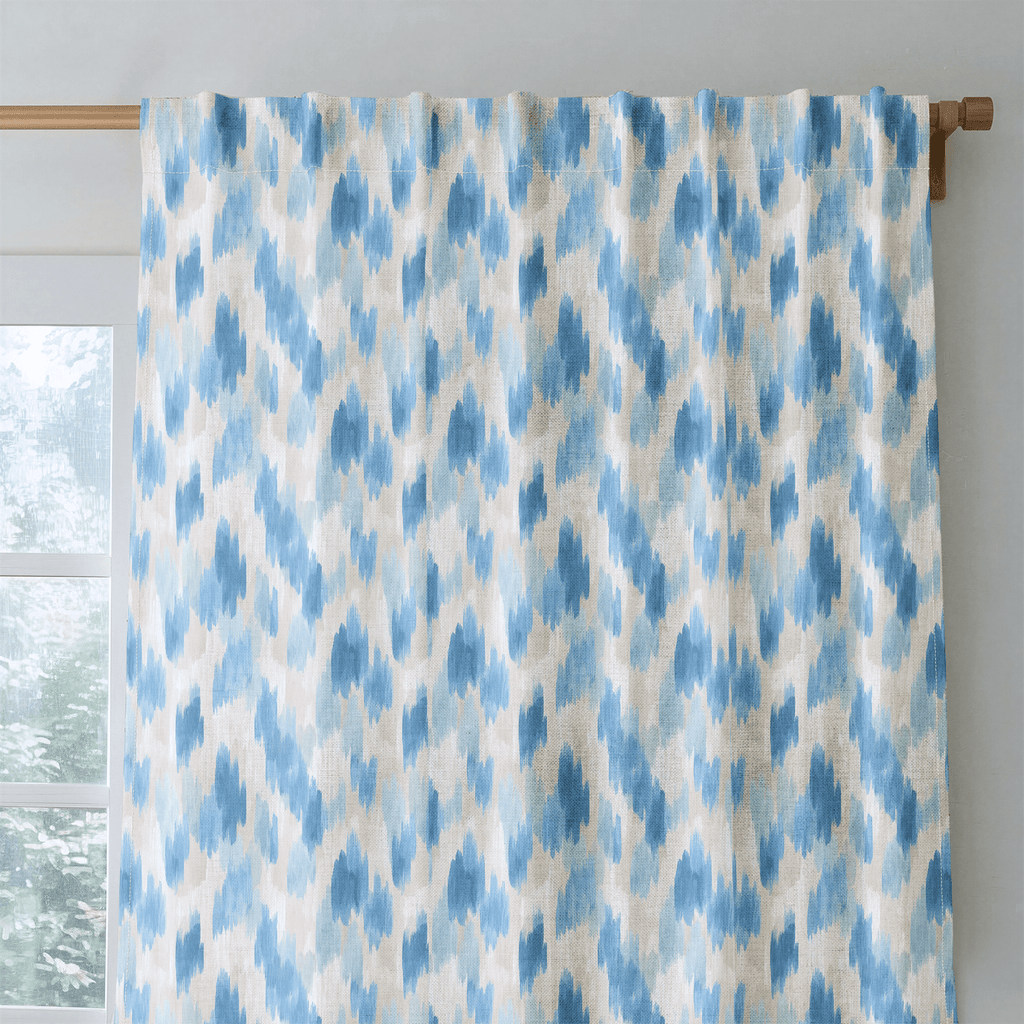 Dream Blue - Curtain Panel - The Drapery