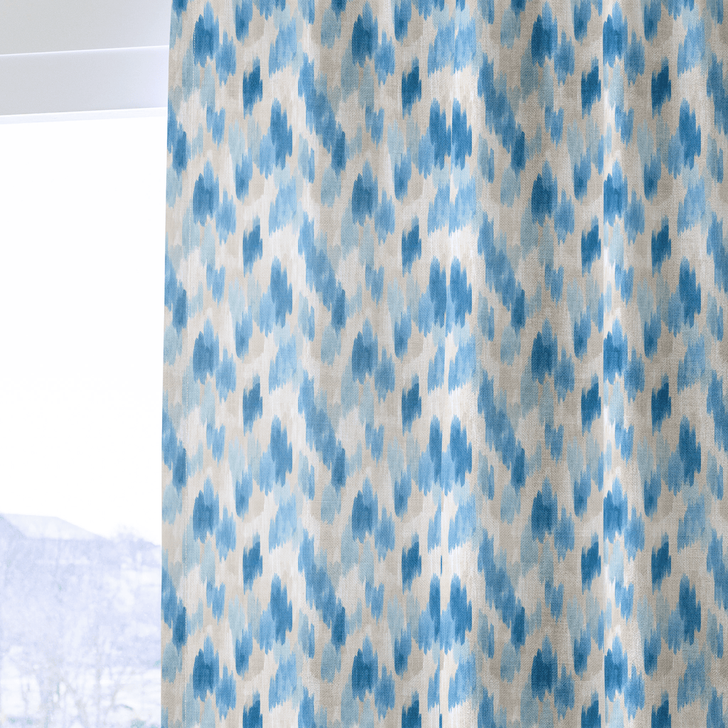 Dream Blue - Curtain Panel - The Drapery