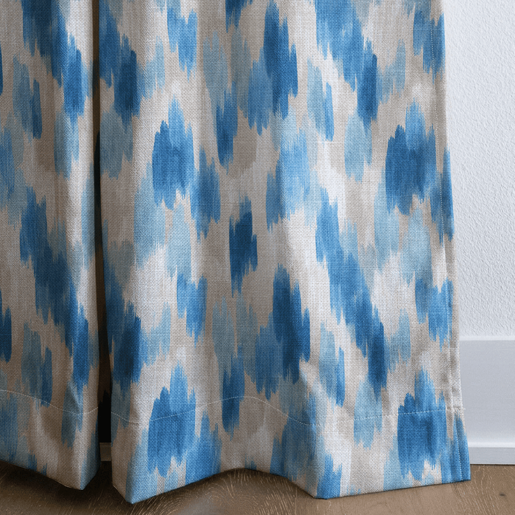 Dream Blue - Curtain Panel - The Drapery