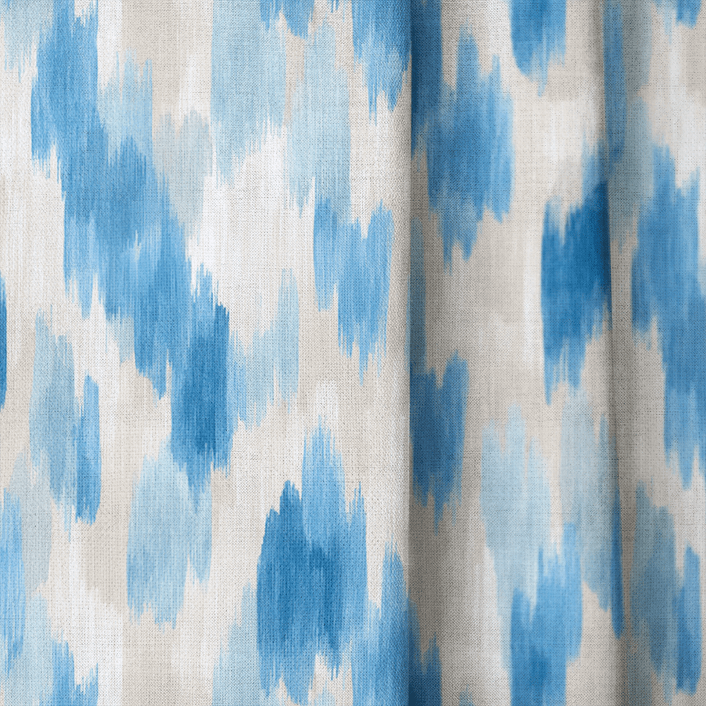Dream Blue - Curtain Panel - The Drapery