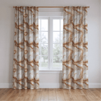 Drifted Layers Pattern - Curtain Panel - The Drapery