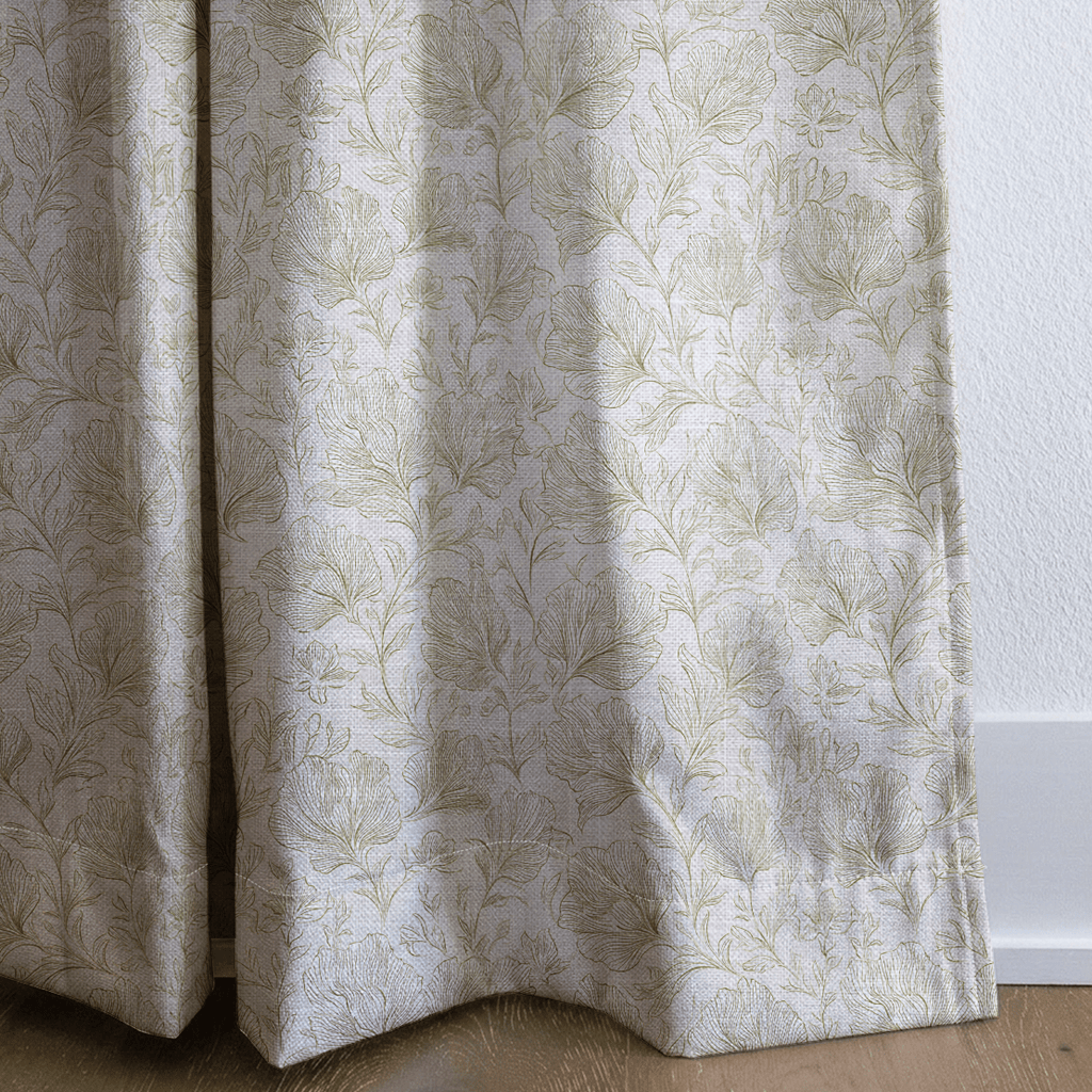 Drifting Petals - Curtain Panel - The Drapery