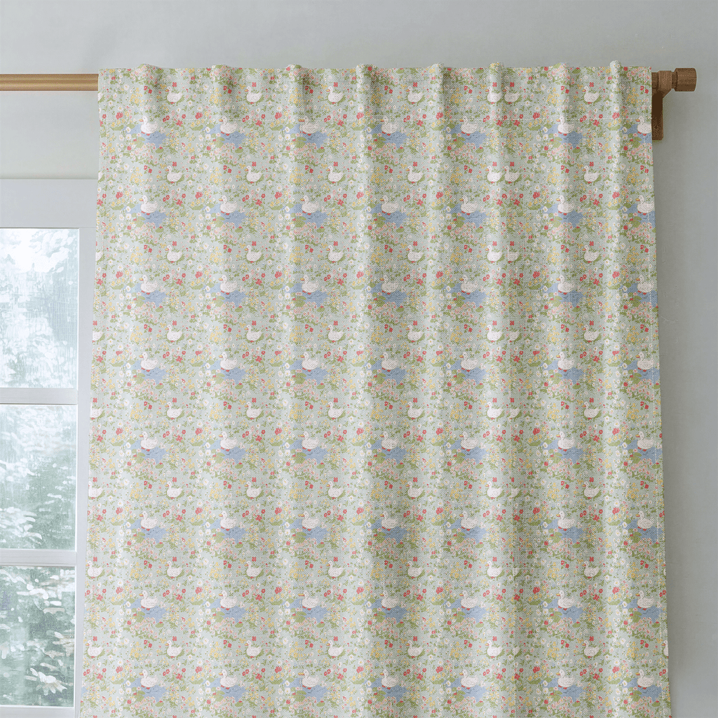 Duck Pond - Curtain Panel - The Drapery
