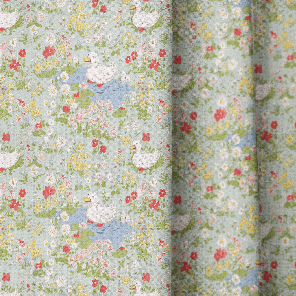 Duck Pond - Curtain Panel - The Drapery