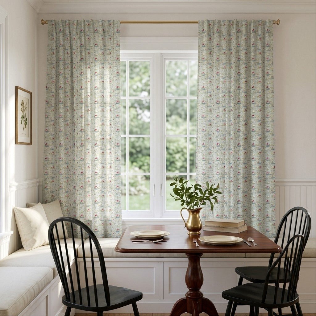 Ducks on the Loose - Curtain Panel - The Drapery