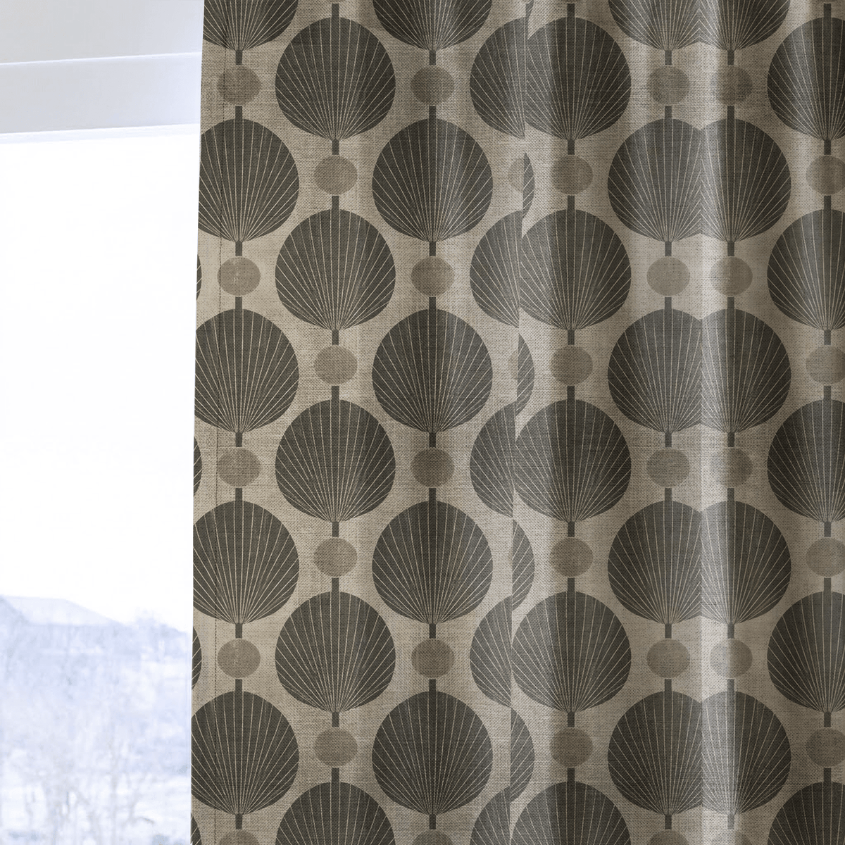 Dusk Canopy - Curtain Panel - The Drapery