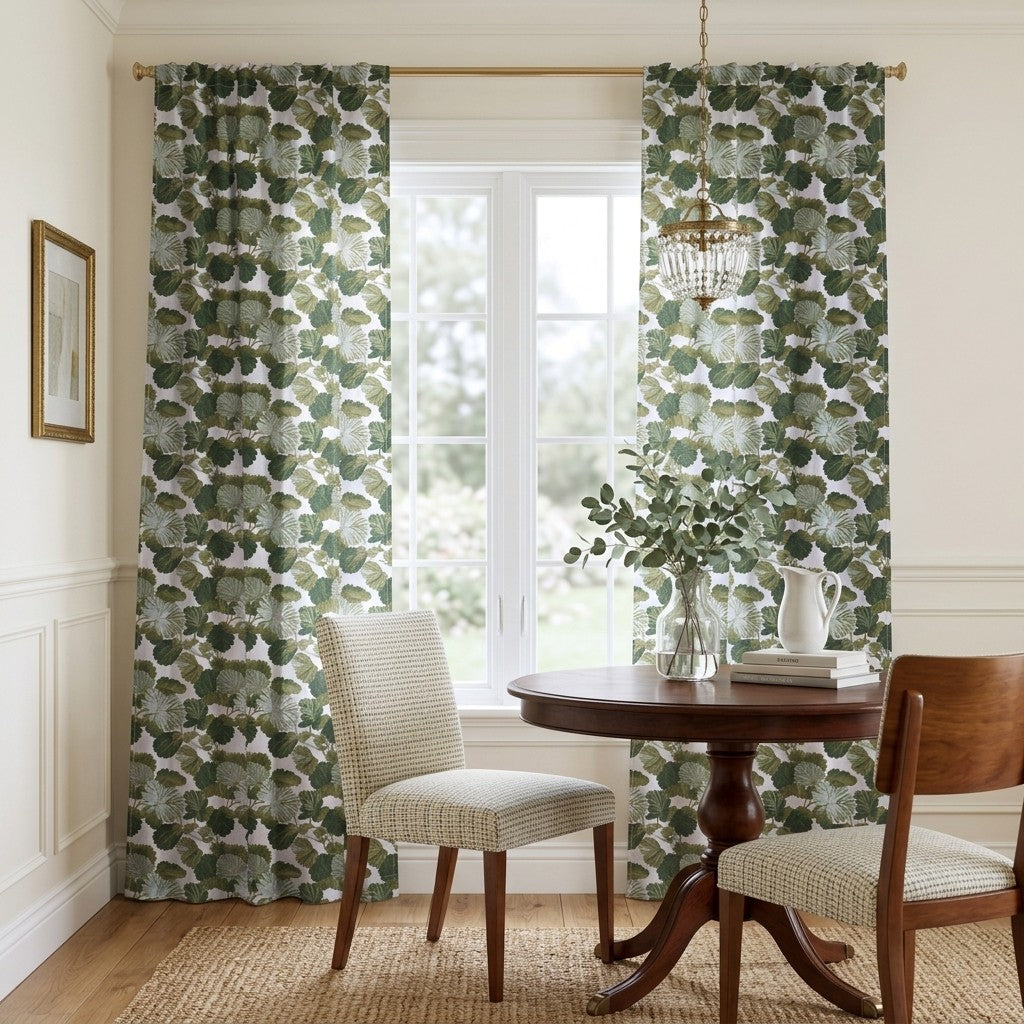 Botanical Daze - Curtain Panel - Breakfast Nook