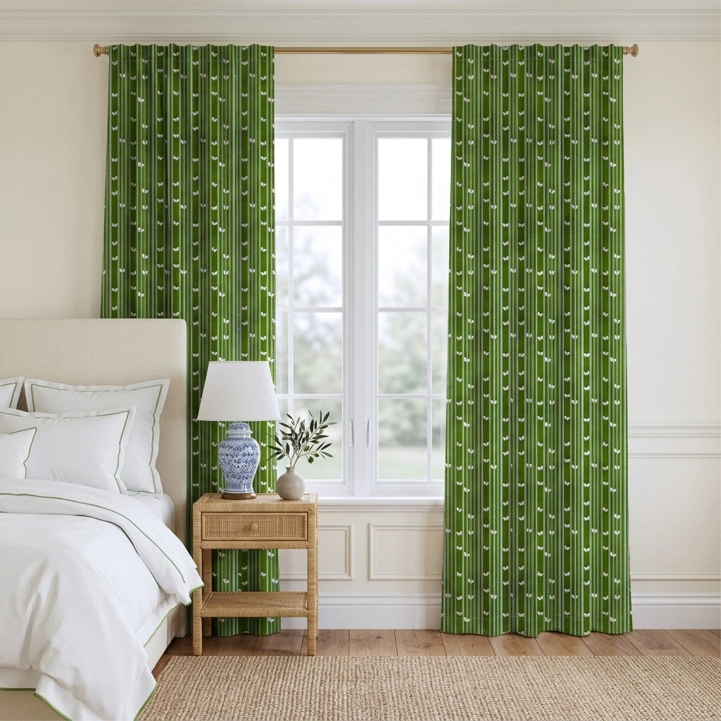 Castelnau - Curtain Panel - Serene Bedroom