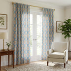 Maribel Blue - Curtain Panel - Sunroom