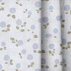 East Coast Hydrangeas - Curtain Panel - The Drapery