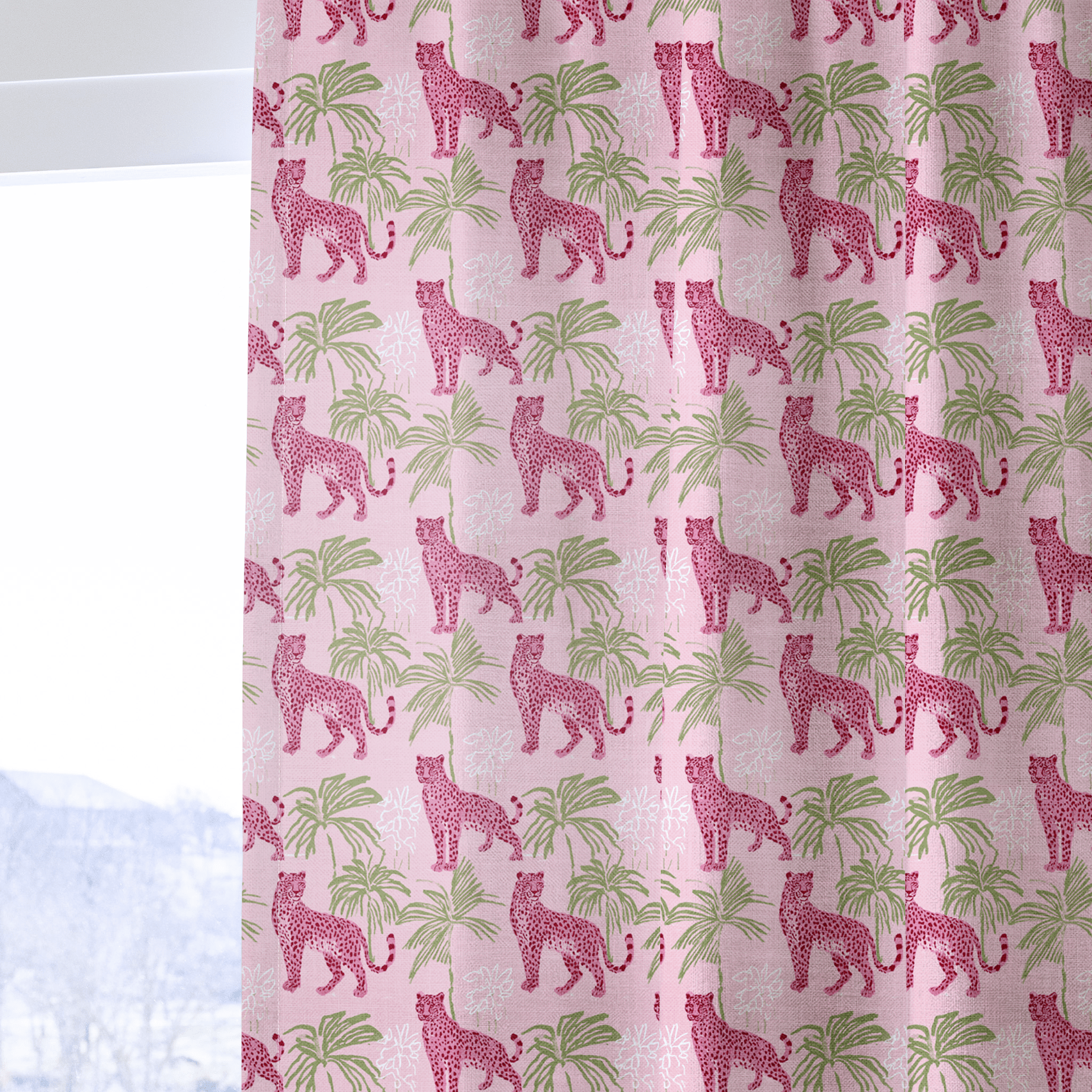Edel Jungle - Curtain Panel - The Drapery