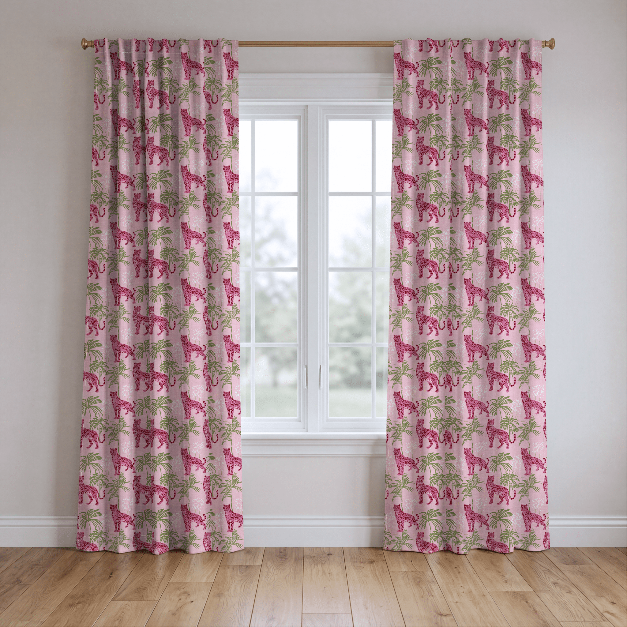Edel Jungle - Curtain Panel - The Drapery
