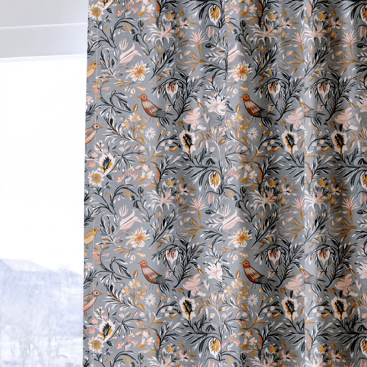Edeline - Curtain Panel - The Drapery