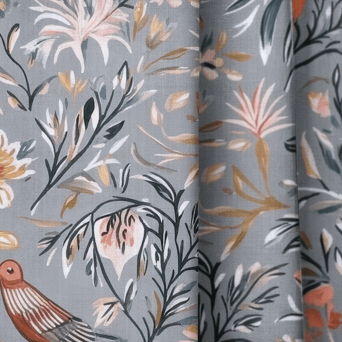 Edeline - Curtain Panel - The Drapery
