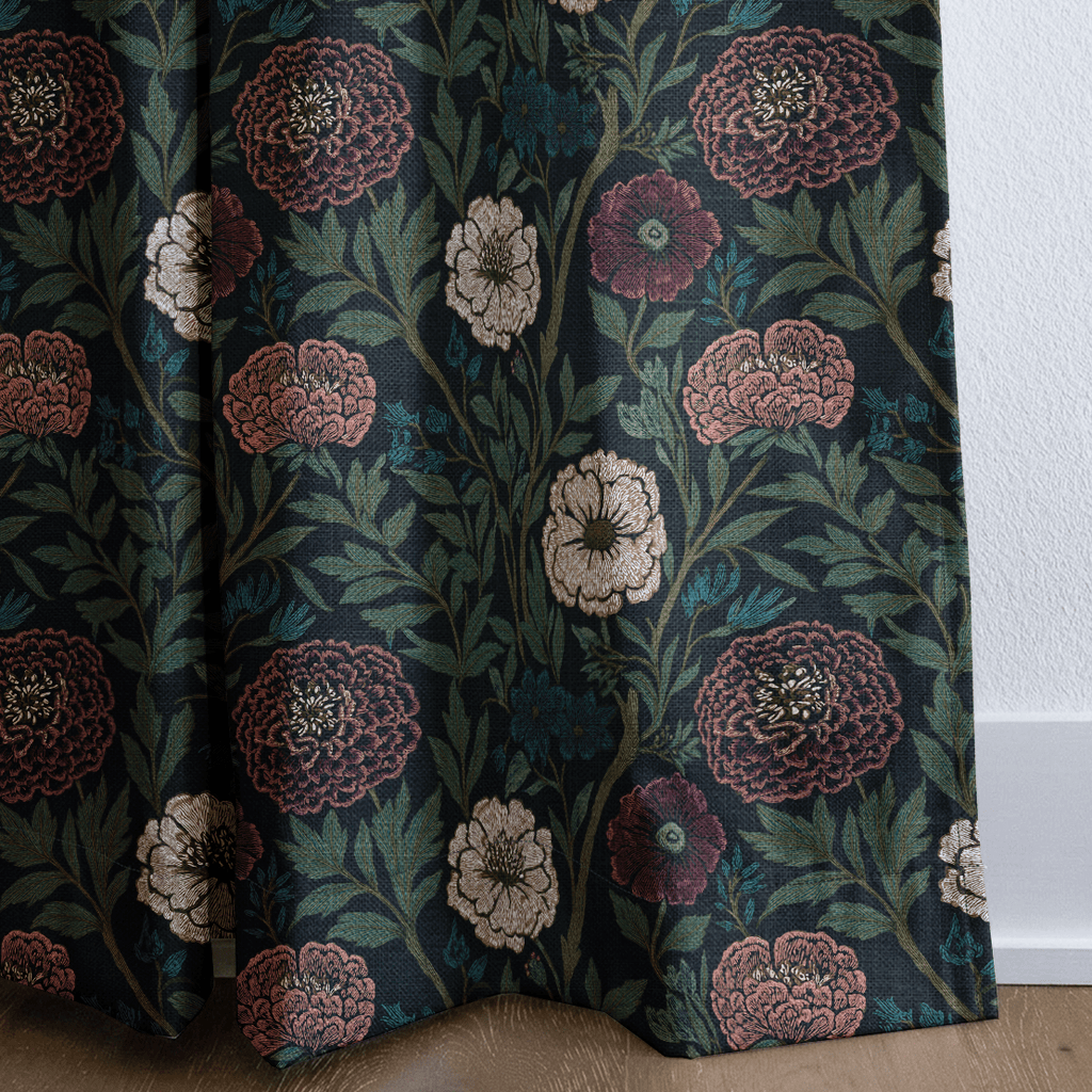 Eden Nocturnal - Curtain Panel - The Drapery