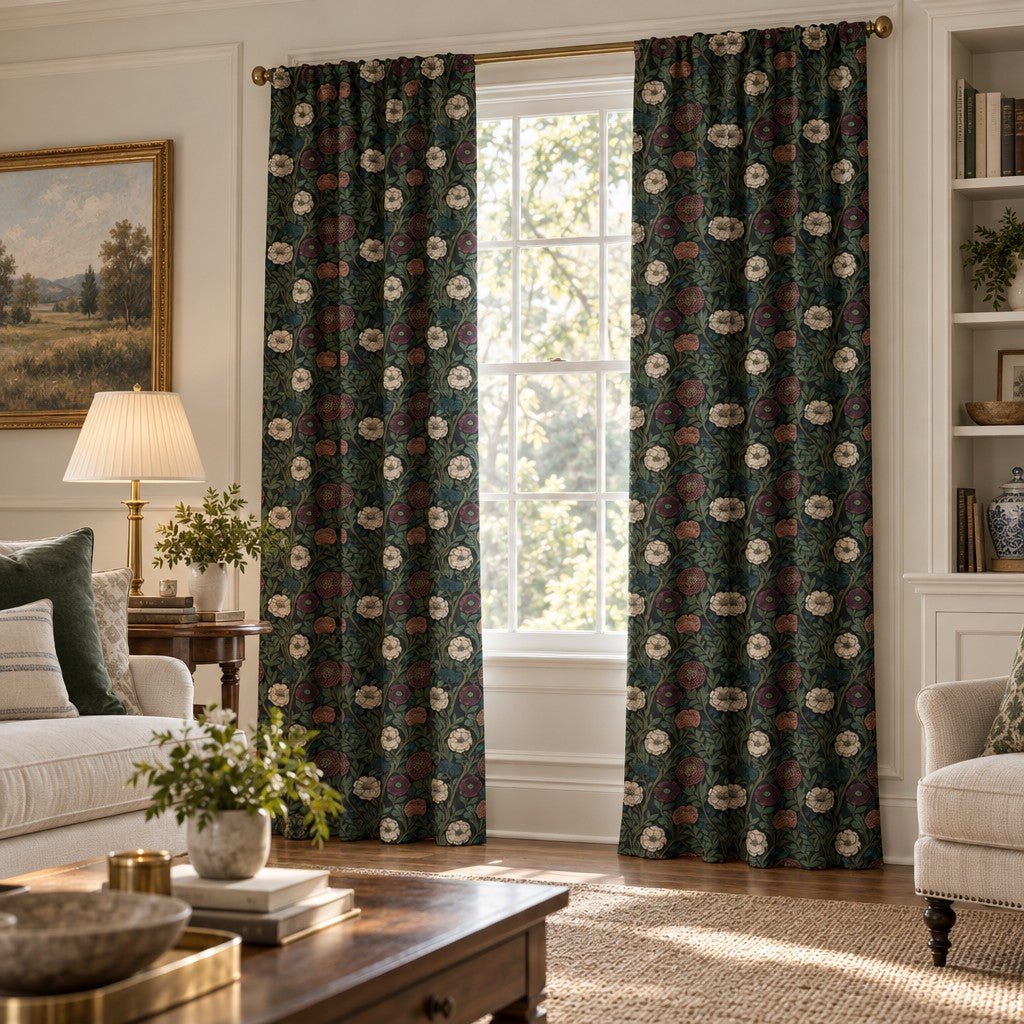 Eden Nocturnal - Curtain Panel - The Drapery