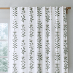 Effie Block Print - Curtain Panel - The Drapery