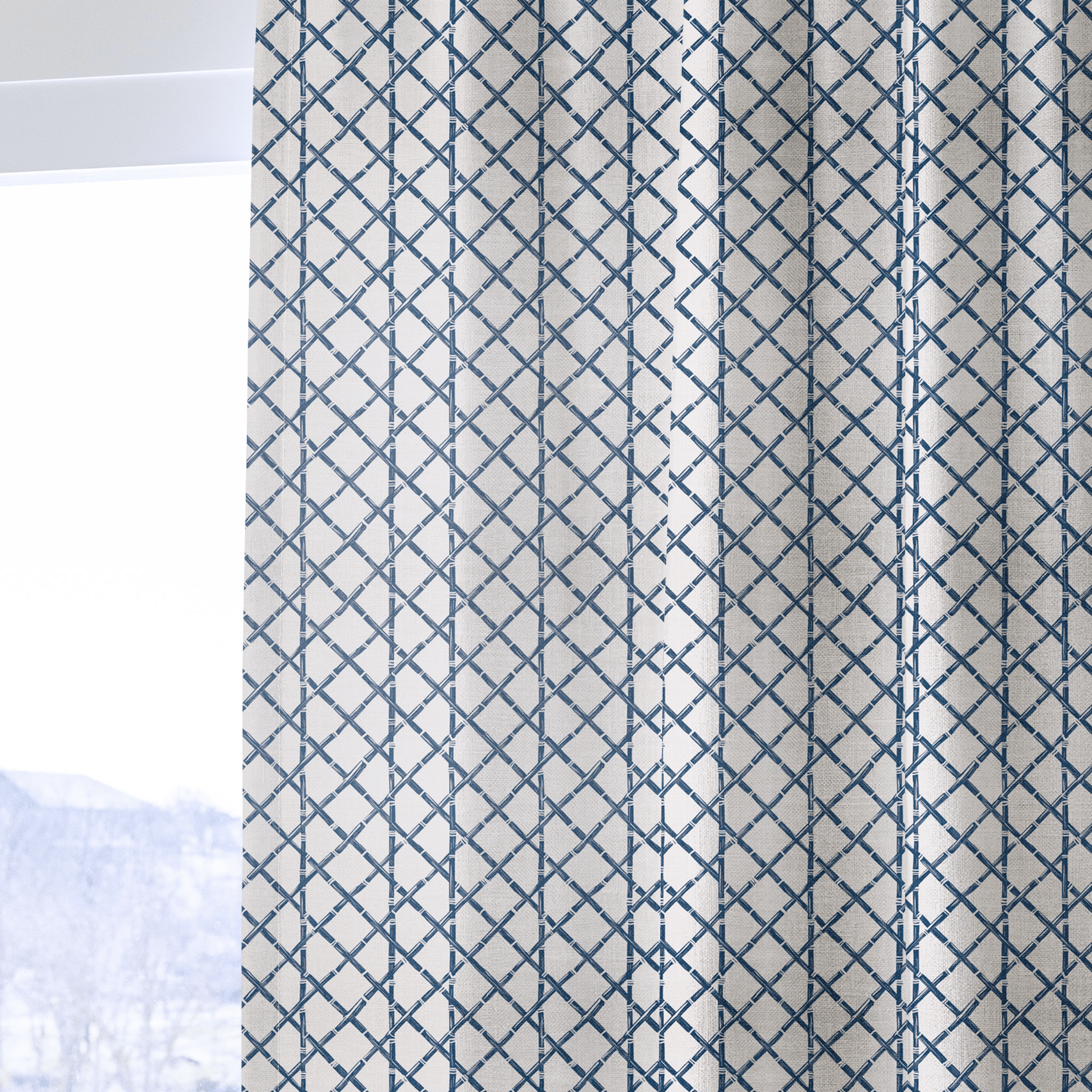 Elara Bamboo - Curtain Panel - The Drapery