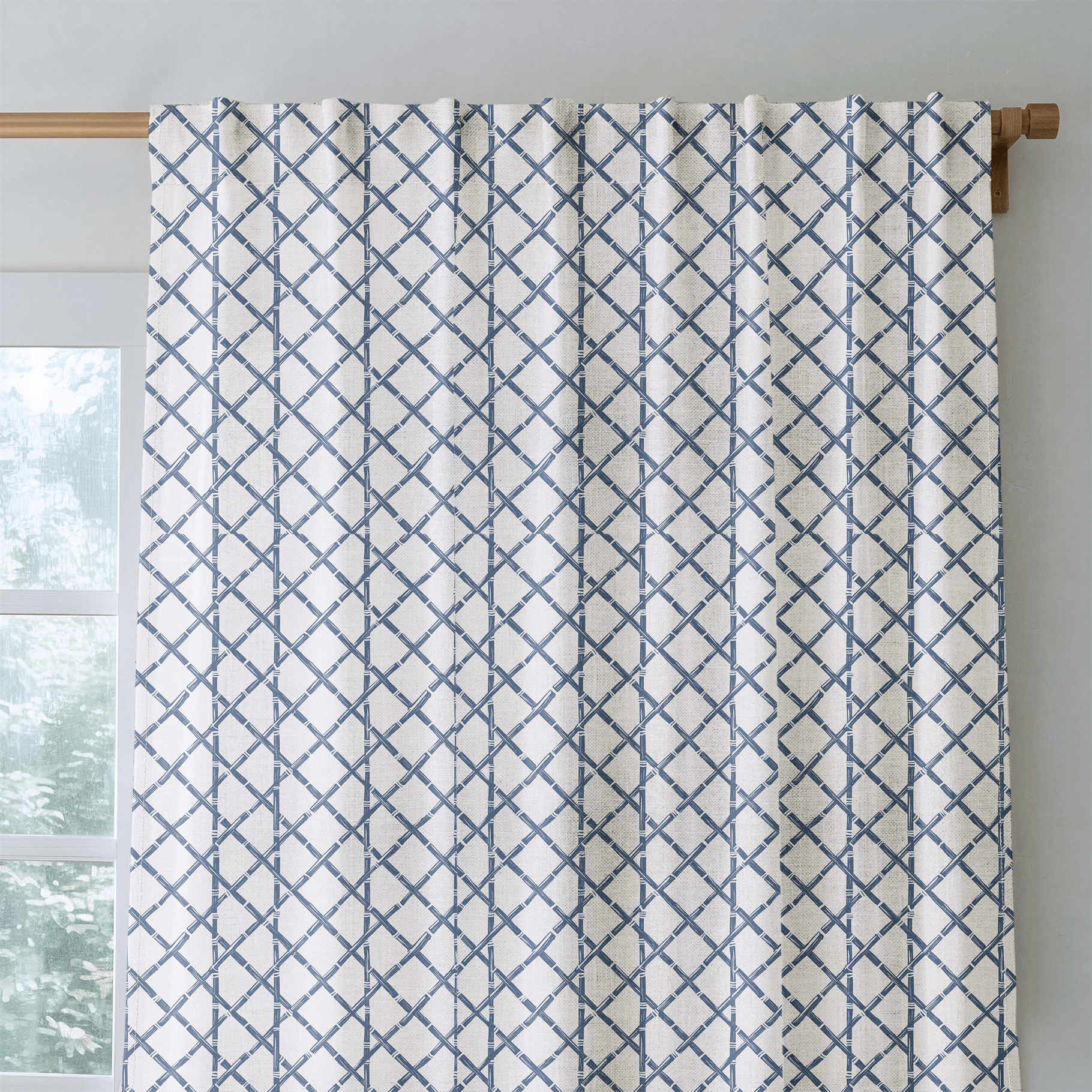 Elara Bamboo - Curtain Panel - The Drapery