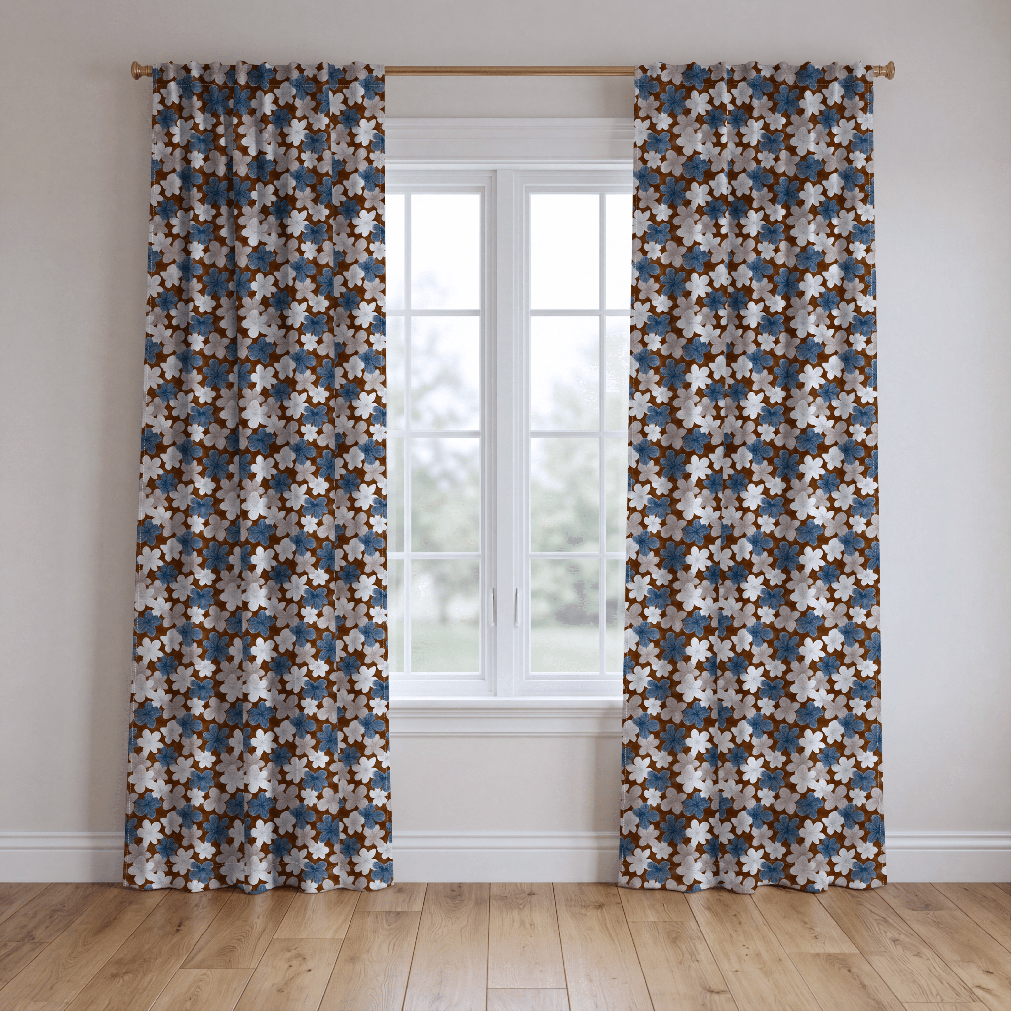 Elara Dove - Curtain Panel - The Drapery