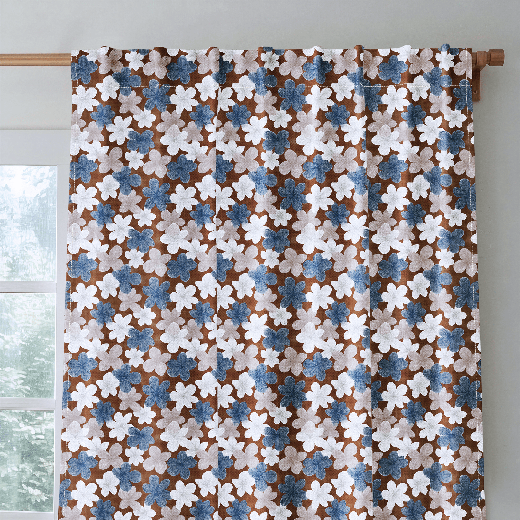 Elara Dove - Curtain Panel - The Drapery