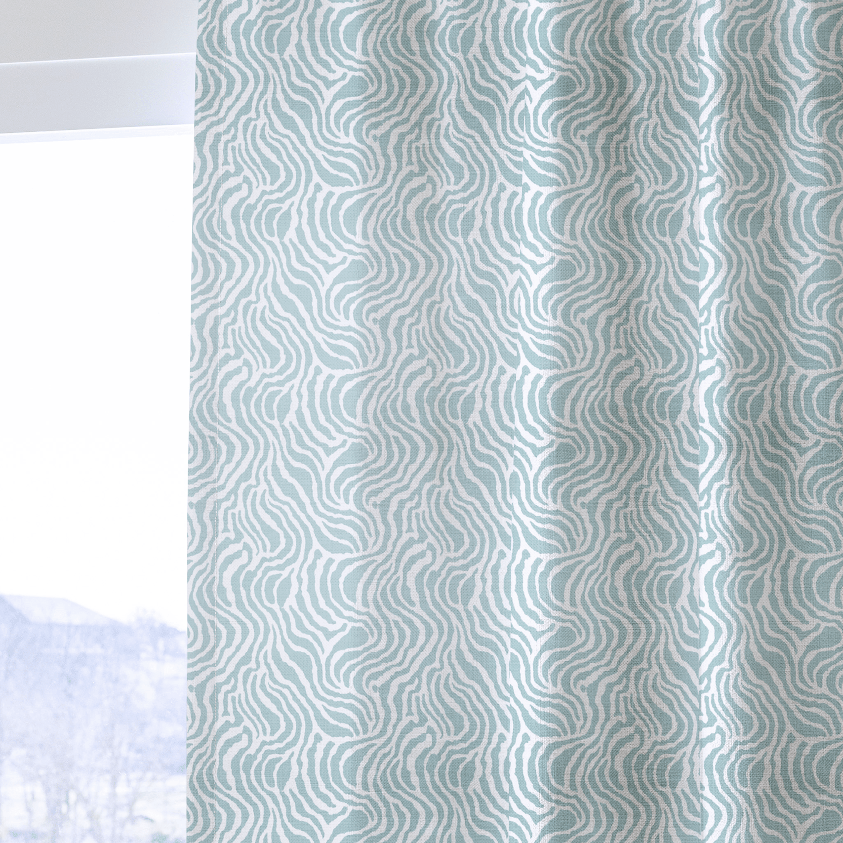 Elaraine Wave - Curtain Panel - The Drapery
